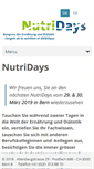 Mobile Screenshot of nutridays.ch