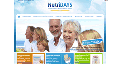 Desktop Screenshot of nutridays.fr